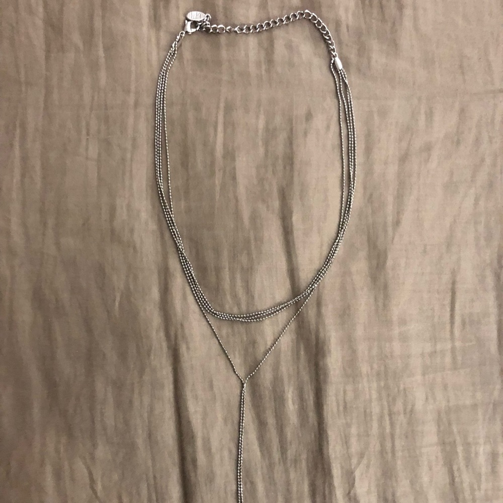 Silver necklace